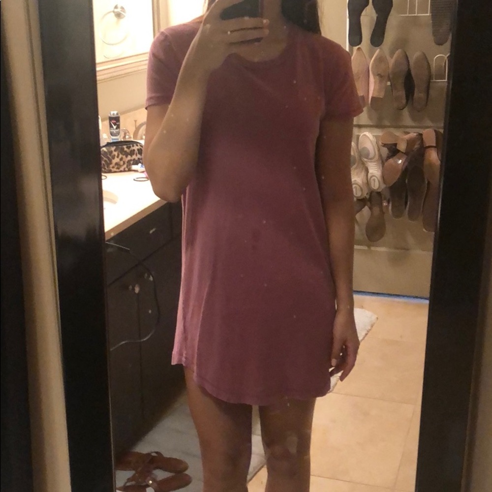 BDG washed out red T-shirt dress Small